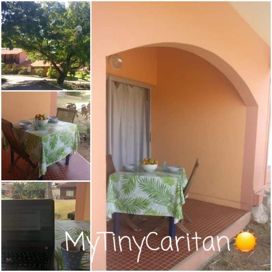 My Tiny Caritan- Petit Coin De Paradis- Bungalow De Vacances- Jardin, Plage, Piscine Attenante Сент-Ан Екстериор снимка